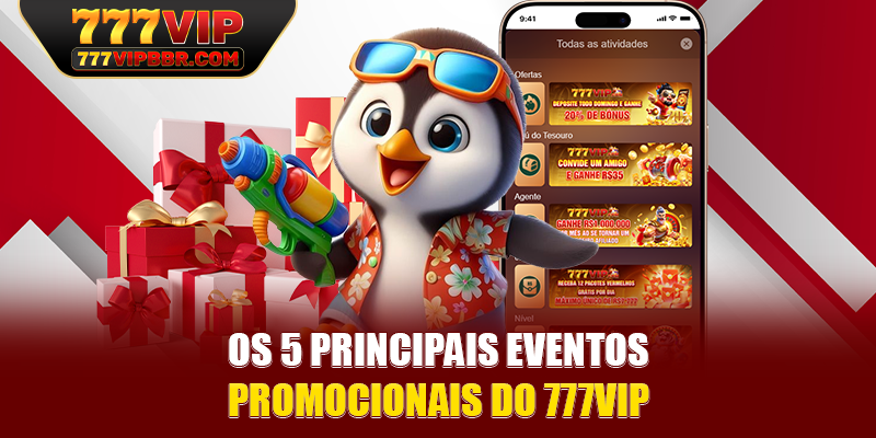 Os 5 principais eventos promocionais do 777VIP