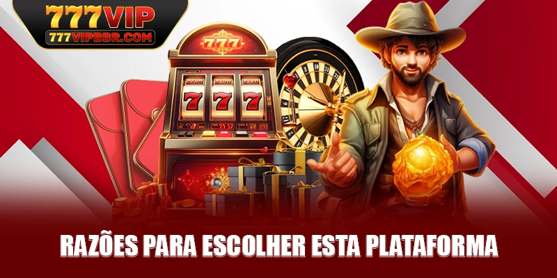 Razões para escolher esta plataforma